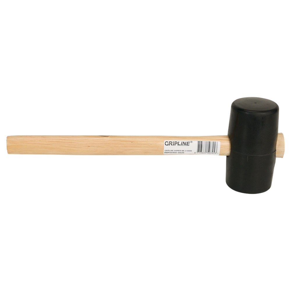 Afbeelding Gripline rubber hamer Nr.2