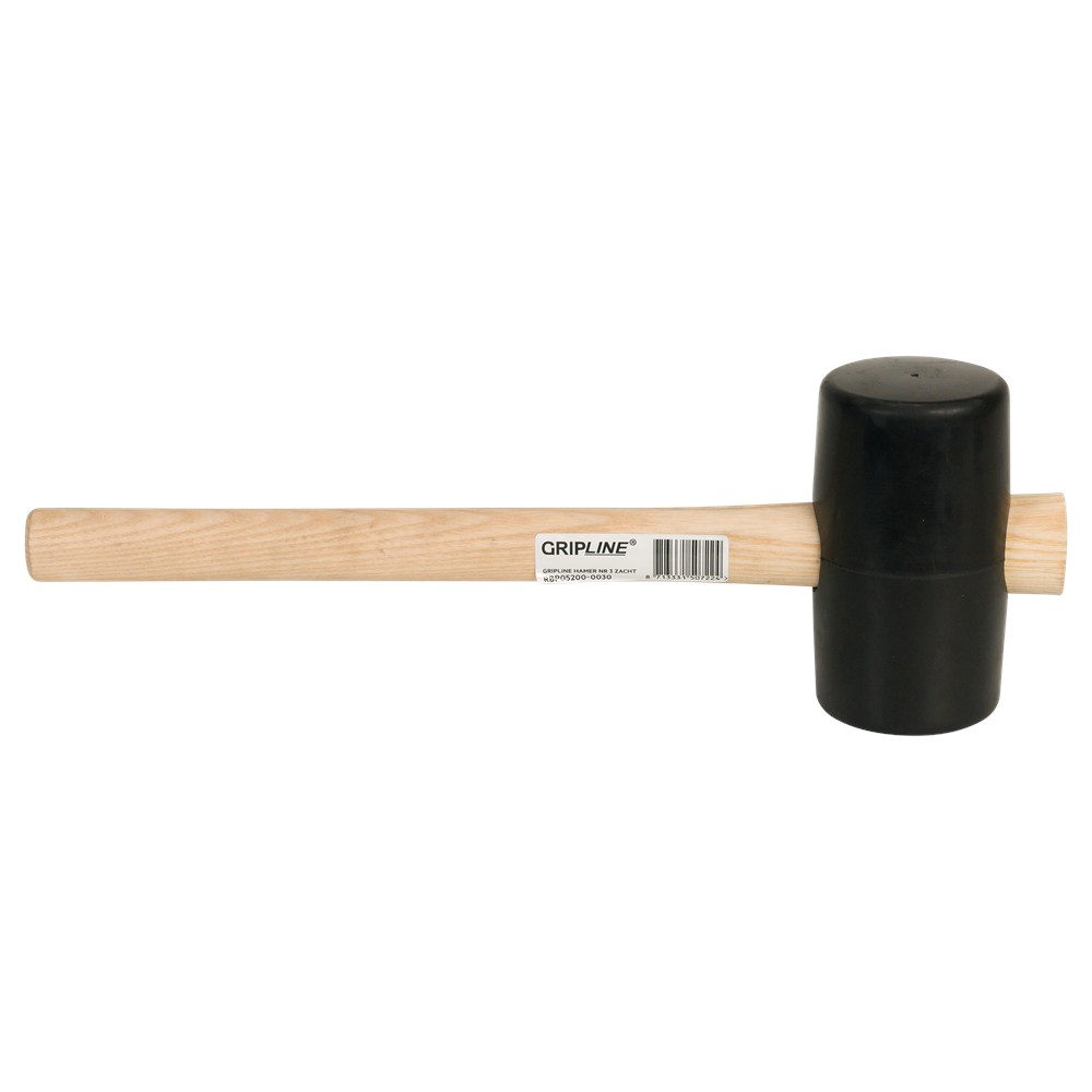 Afbeelding Gripline rubber hamer Nr.3
