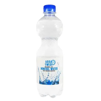 Aqua Twist mineraalwater blauw petfles 50cl
