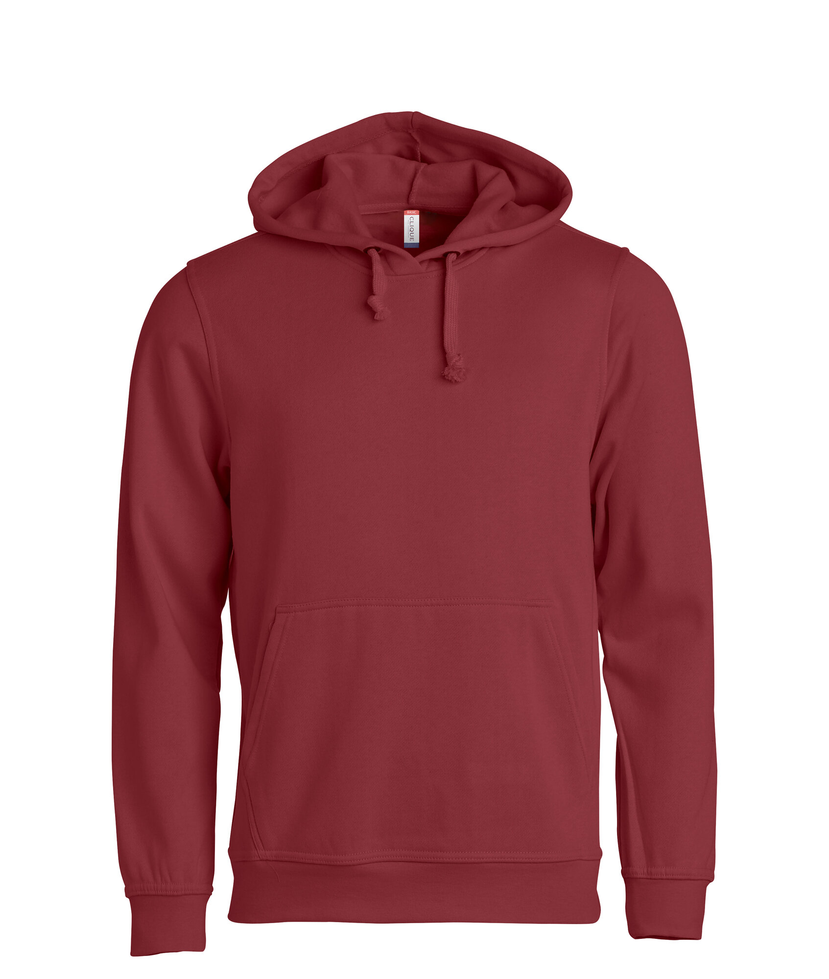 Clique hooded sweater basic bordeaux XS