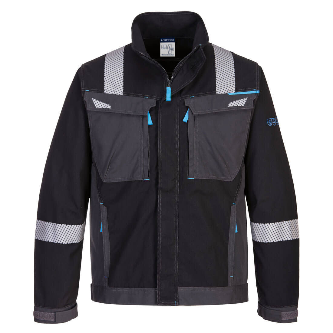 PortWest werkjack FR602-WX3 zwart S