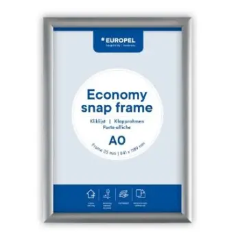 Europel  kliklijst economy A0 zilver