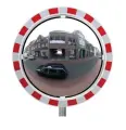 Verkeersspiegel 800mm acryl zicht 180 graden