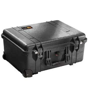 Peli 1560 Koffer Zwart - leeg