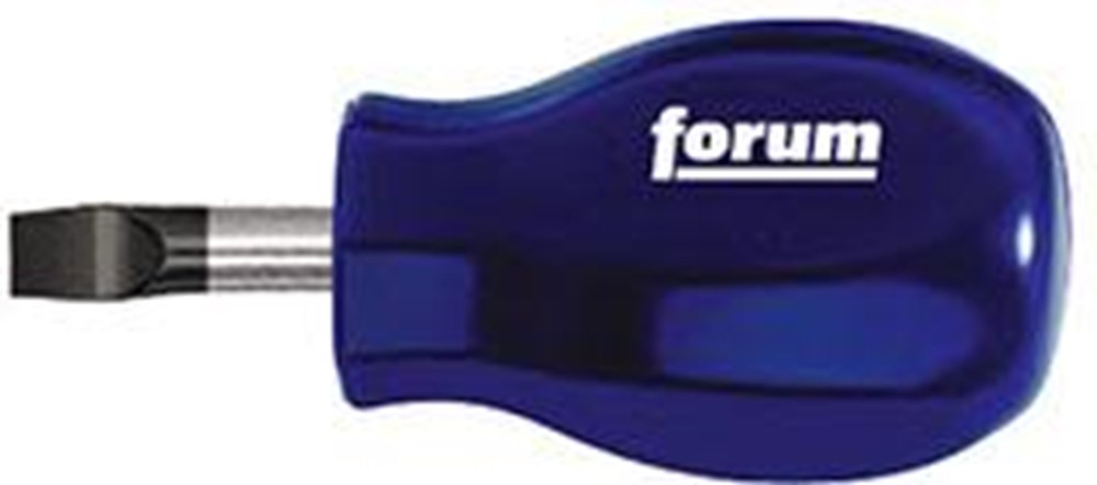 Afbeelding FORUM stubby-schroevendraaier voor sleufschroeven