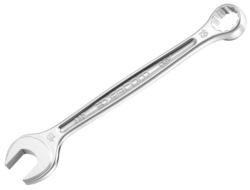 Afbeelding Facom ring- steeksleutel afgebogen metrisch 440