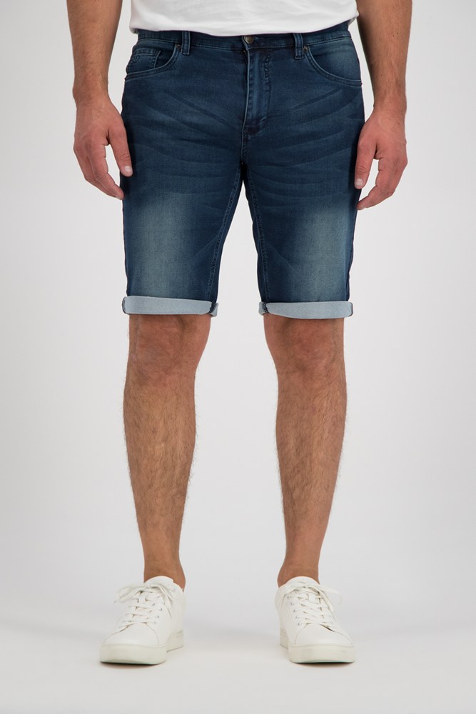 Afbeelding 247Jeans heren short elm j04 Palm Slim