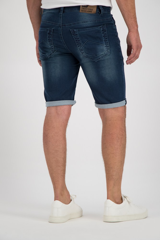 Afbeelding 247Jeans heren short elm j04 Palm Slim