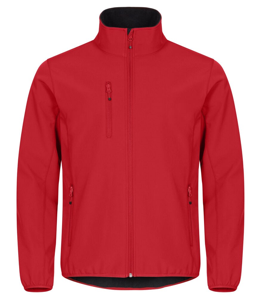 Afbeelding 0200910-35_ClassicSoftshellJacket_Red_front