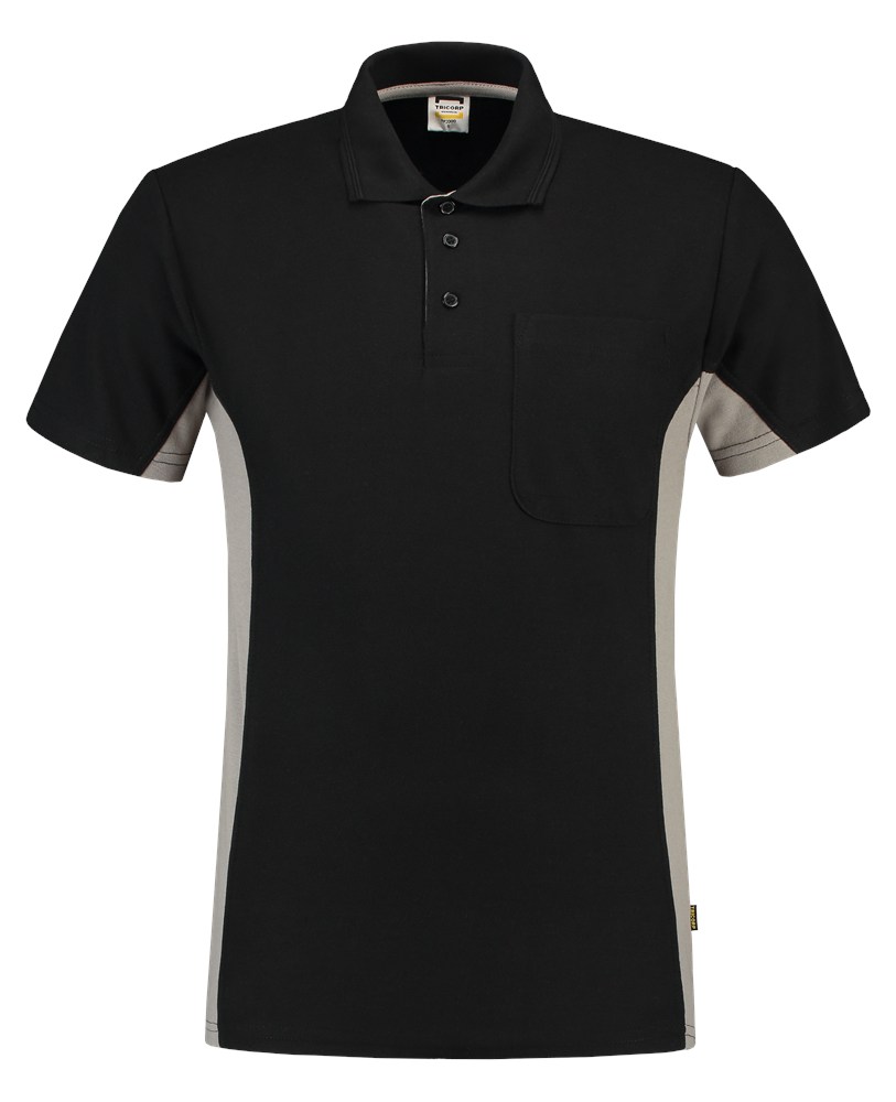 Afbeelding TRICORP WORKWEAR poloshirt bicolor borstzak 202002