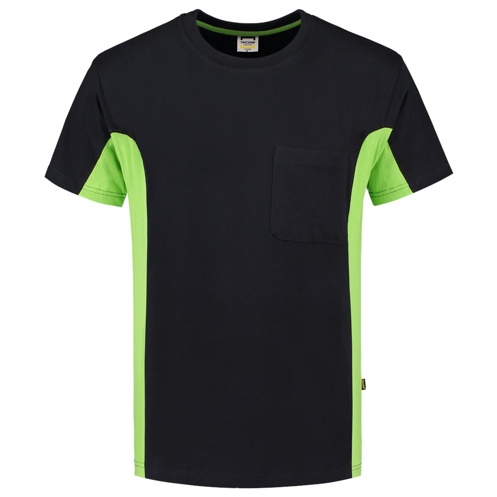 Afbeelding TRICORP WORKWEAR t-shirt bicolor borstzak 102002