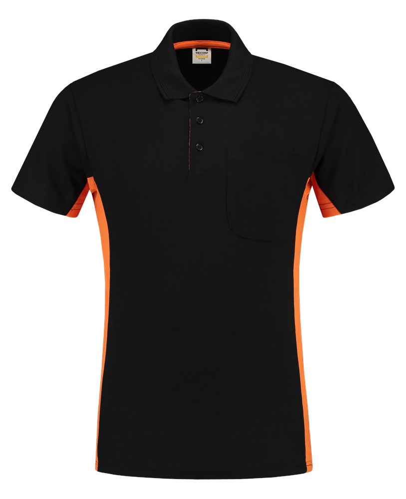 Afbeelding TRICORP WORKWEAR poloshirt bicolor borstzak 202002