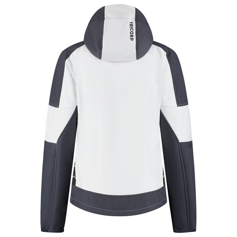 Afbeelding TRICORP WORKWEAR softshell capuchon bicolor redefined dames 406119