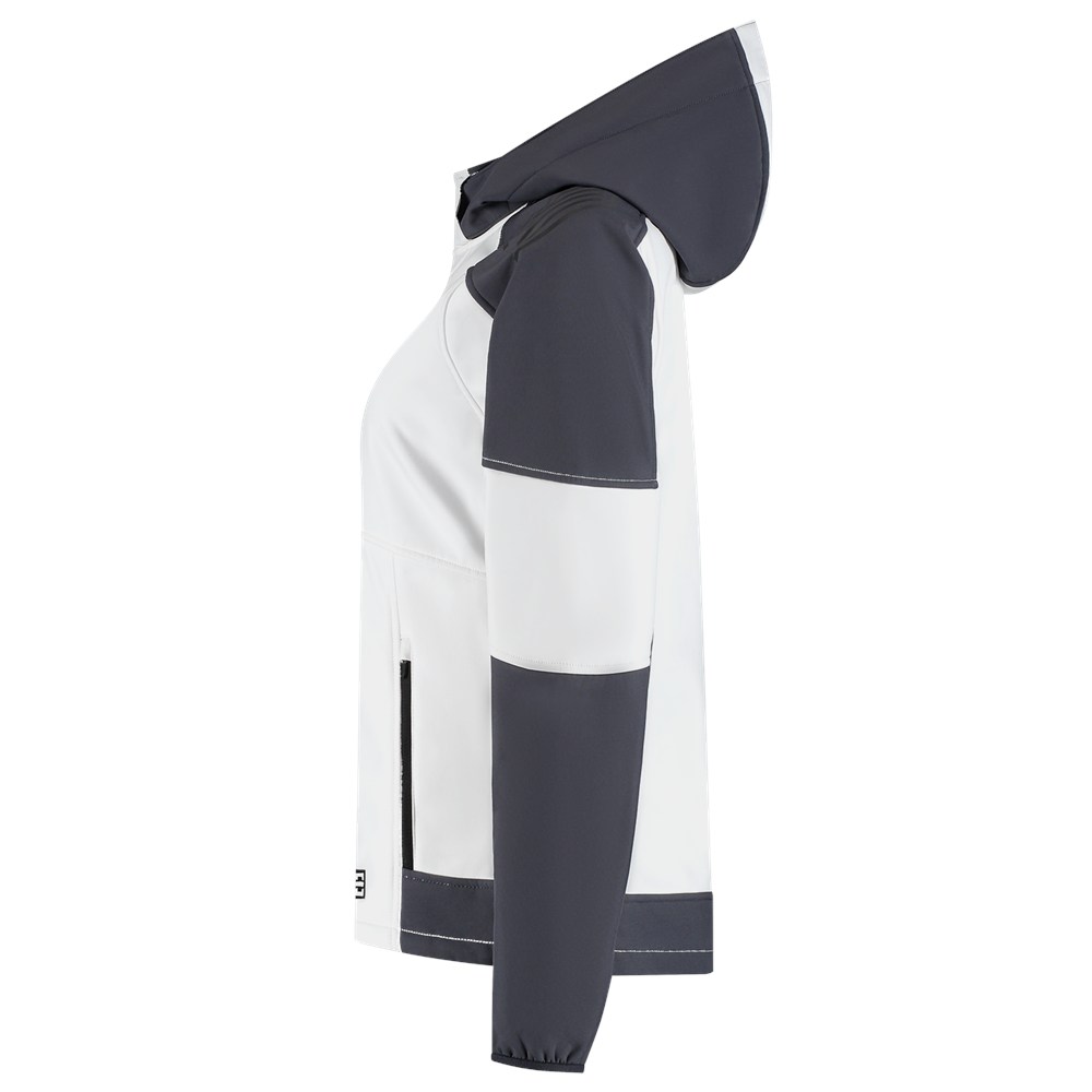 Afbeelding TRICORP WORKWEAR softshell capuchon bicolor redefined dames 406119