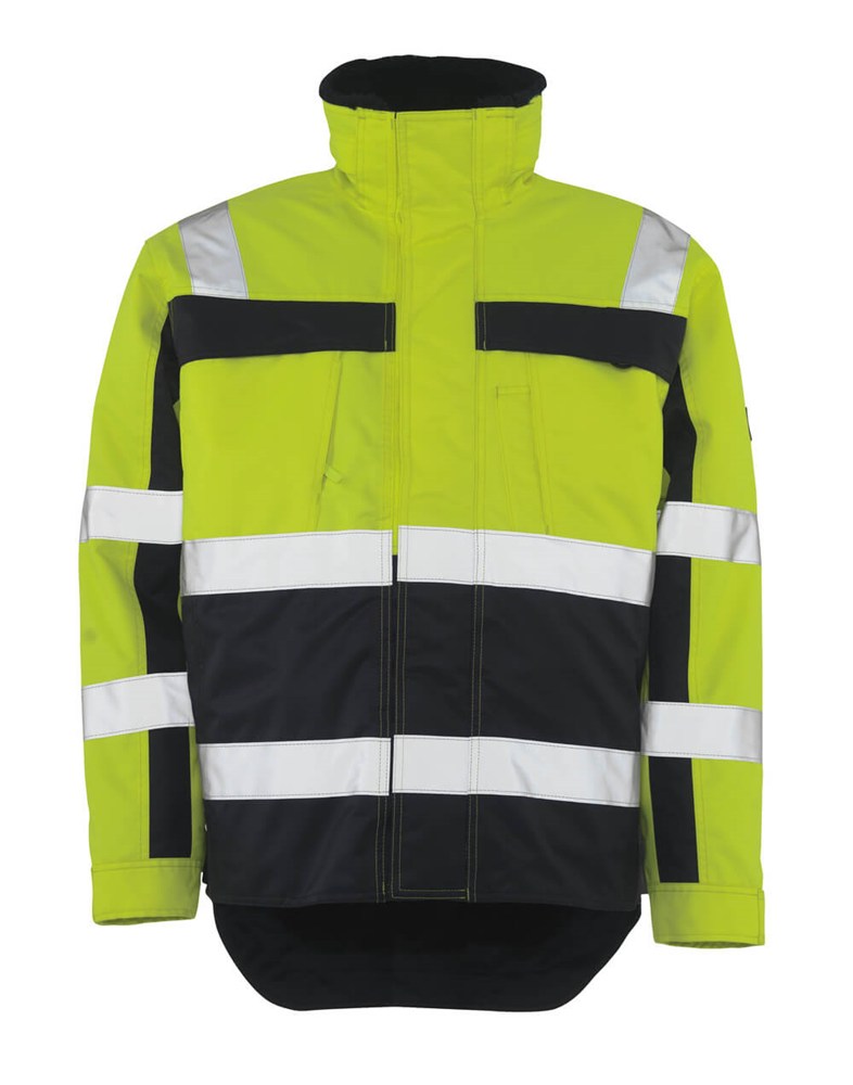MASCOT® SAFE COMPETE 07223 hi-vis geel/marine productafbeelding