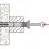 Fischer nagelplug          n 5x40 w