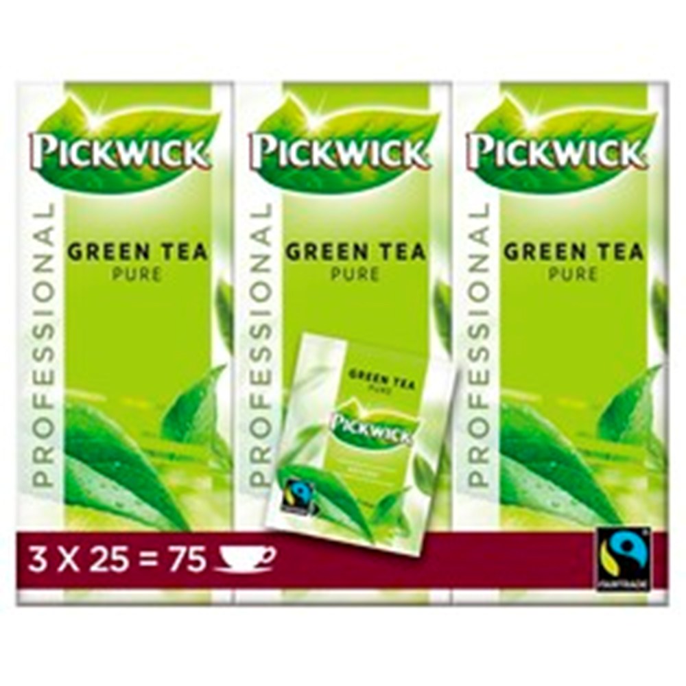 Pickwick professional groene thee pure fairtrade 1,5gr