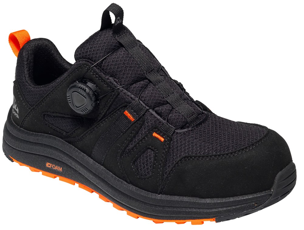 Afbeelding Emma veiligheidsschoen laag s1ps E-Bounce S1PS Disc Zwart