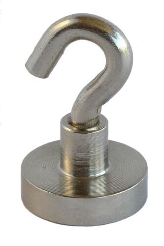 Neodymium potmagneet met haak 63x64mm 110kg