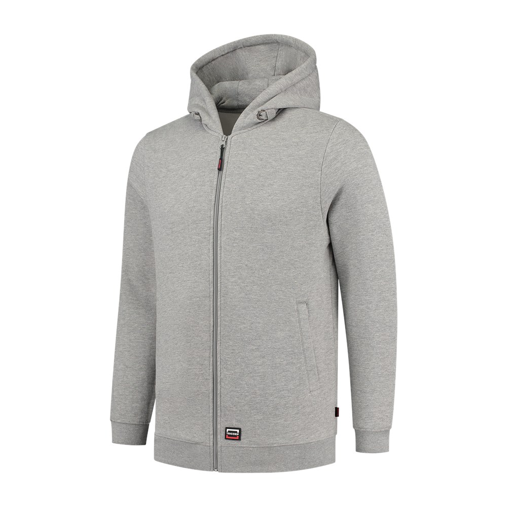 Afbeelding TRICORP CASUAL sweatvest capuchon 60°c wasbaar 301014