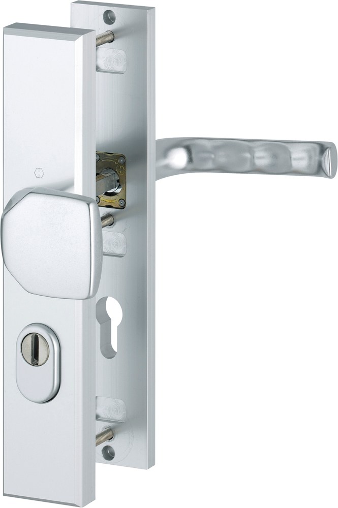 Afbeelding HOPPE veiligheids voordeurgarnituur london 61G/2236ZA/2214/113