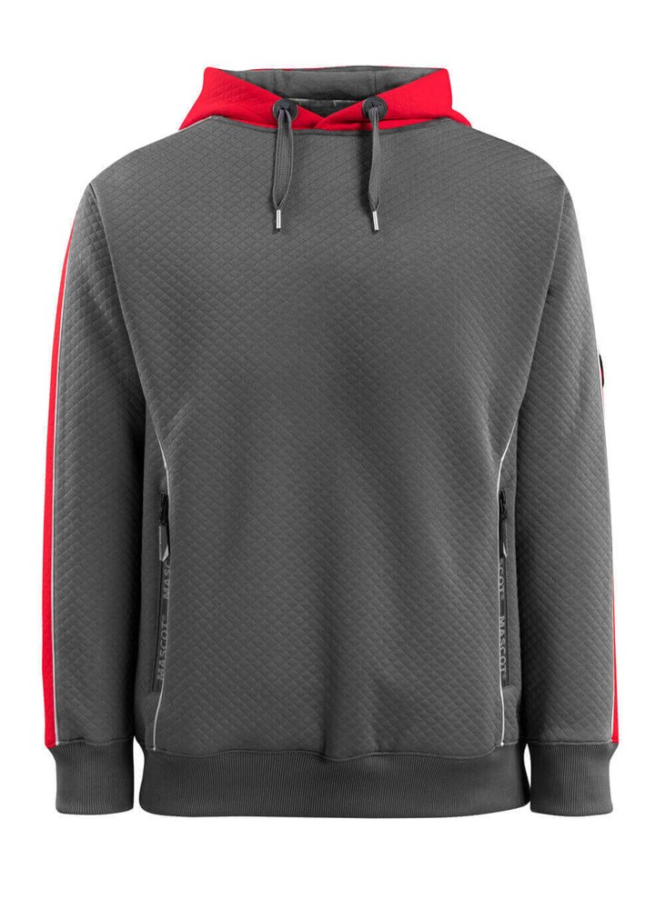 MASCOT® HARDWEAR 50124 donkerantraciet/hi-vis rood productafbeelding