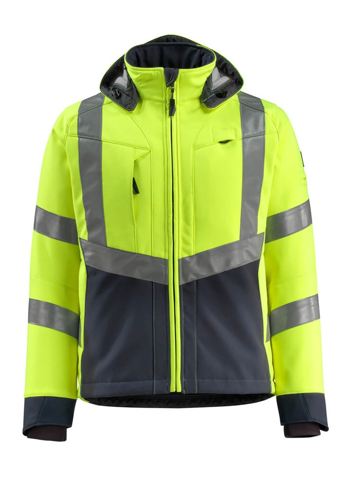 MASCOT® SAFE SUPREME 15502 hi-vis geel/donkermarine productafbeelding