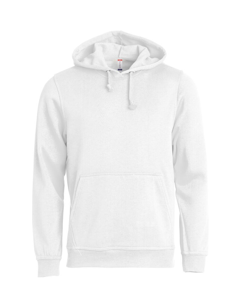 Afbeelding 021031-00_BasicHoody_White_Front
