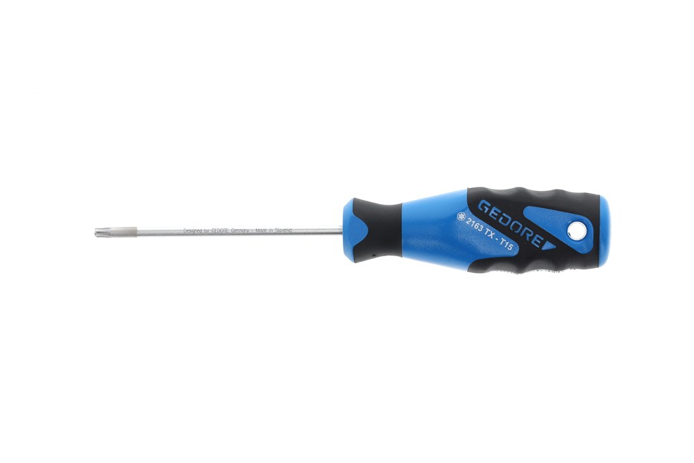 Afbeelding Gedore schroevendraaier voor verzonken tx-schroeven 2163 TX