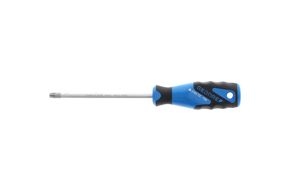 Afbeelding Gedore schroevendraaier voor verzonken tx-schroeven 2163 TX