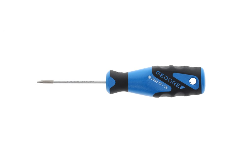 Afbeelding Gedore schroevendraaier voor verzonken tx-schroeven 2163 TX