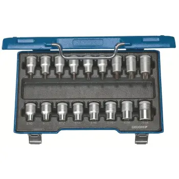 Afbeelding Gedore dopsleutelschroevendraaiersets ITX 19 TX-017