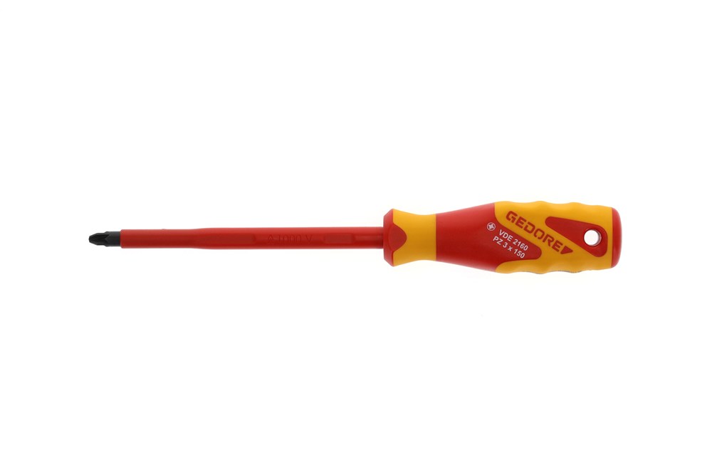 Afbeelding Gedore schroevendraaiers tbv kruiskopschroeven (pz) VDE 2160 PZ