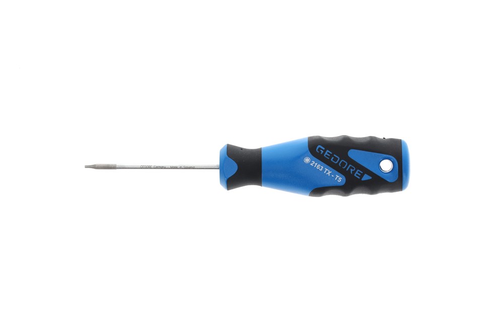 Afbeelding Gedore schroevendraaier voor verzonken tx-schroeven 2163 TX
