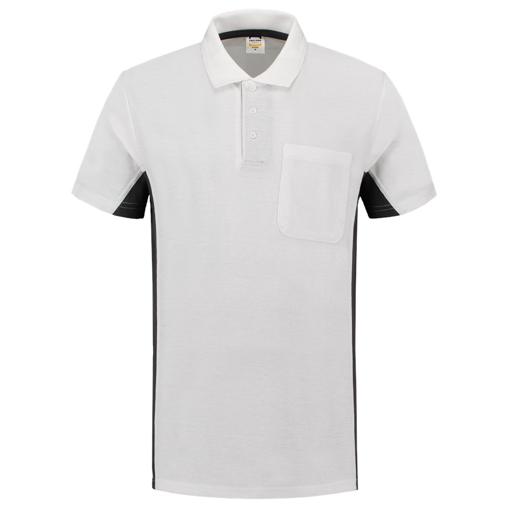 Afbeelding TRICORP WORKWEAR poloshirt bicolor borstzak 202002