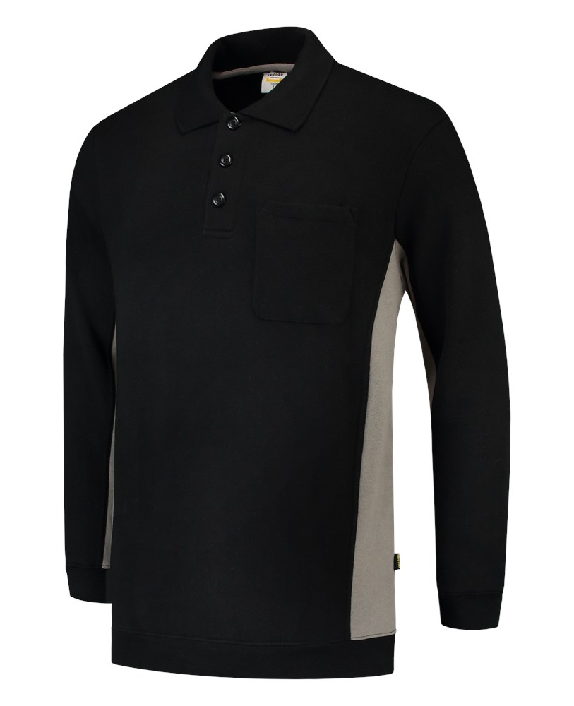 Afbeelding TRICORP WORKWEAR polosweater bicolor borstzak 302001