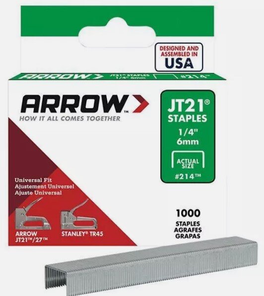 Arrow nieten v.jt21 6mm (1000)