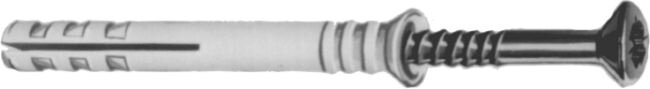 Hufner nagelplug vgm wit     5x40mm