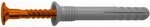 Hufner nagelplug d-bruin     5x40mm