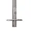 Anti-inbraak spijl      100cm * rvs