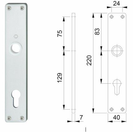 Hoppe langschilden pc85          f1
