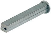 Hoppe wisselstift+plaat 8x60