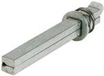 Hoppe wisselstift+ring+veer 8x90