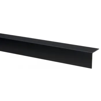 Hoekprofiel kunststof zwart 50x30x2 600cm