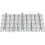 Plaat ribbenstrekgaas 200x60cm