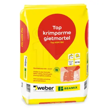 Beamix gietmortel krimparm 25kg