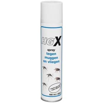 Hg muggen/vliegenspray 400ml