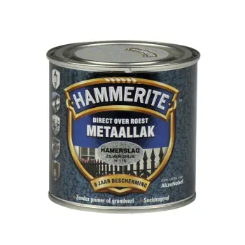 Hammerite hoogglans zilv.grijs250ml