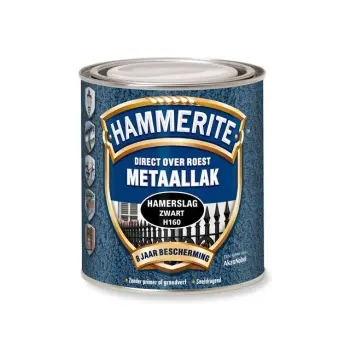Hammerite hoogglans zwart 750ml