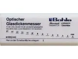 Glasdiktemeter kunststof